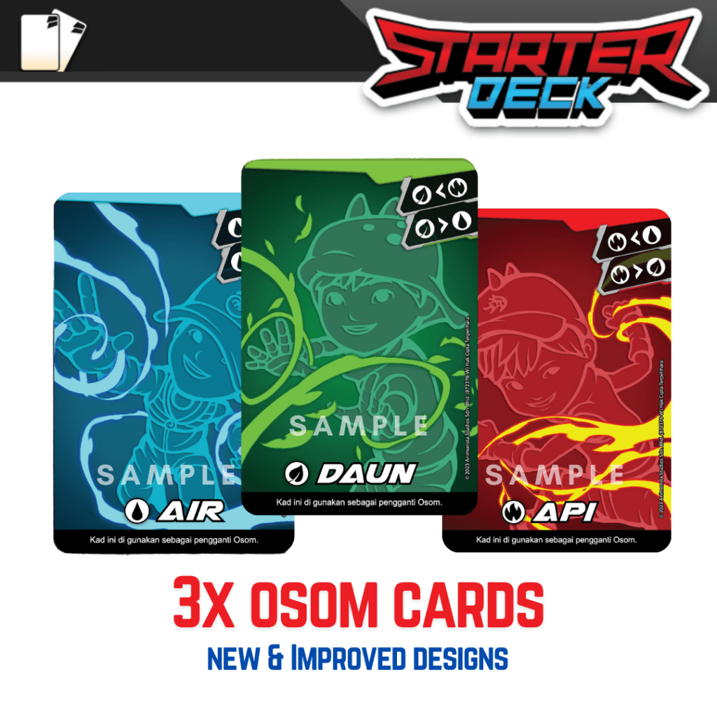 Boboiboy Galaxy Card Starter Deck V Monsta Store