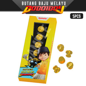 [PRE-ORDER] Butang Baju Melayu BoBoiBoy