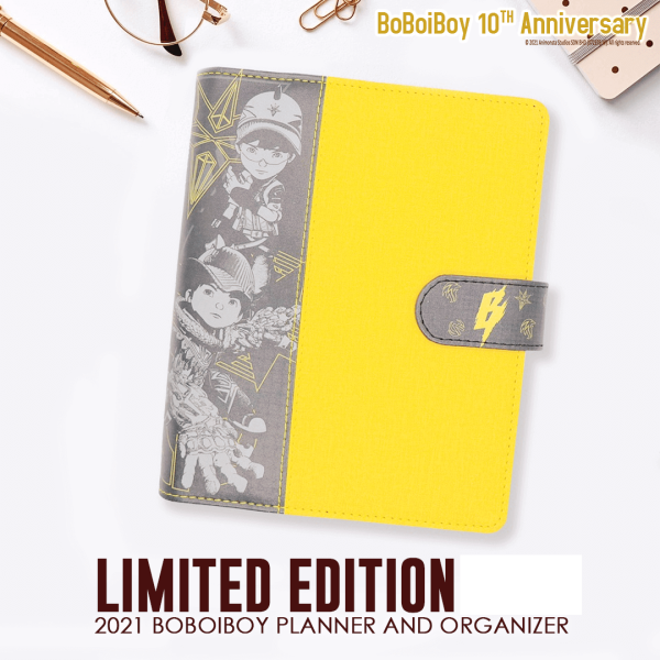 BoBoiBoy Limited Edition Undated Planner (Journal/Book/Organizer)