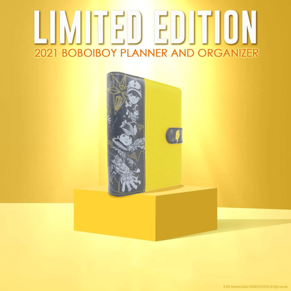 BoBoiBoy Limited Edition Undated Planner (Journal/Book/Organizer)