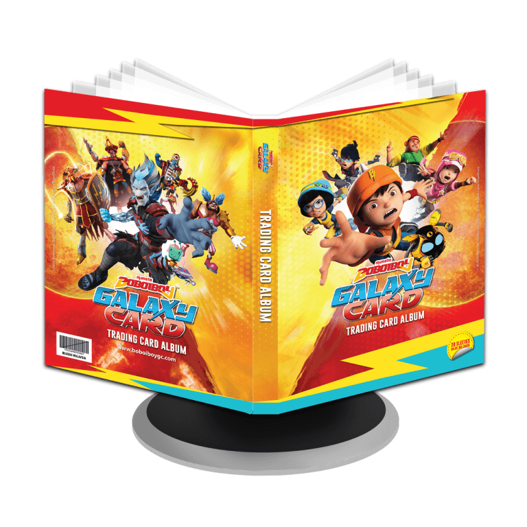 Trading Card Album v2.0 BoBoiBoy Galaxy Card Monsta Store