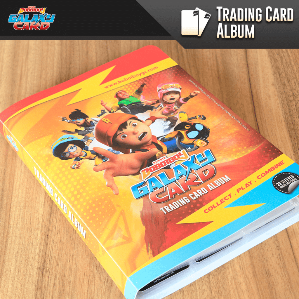 Trading Card Album v2.0 BoBoiBoy Galaxy Card Monsta Store
