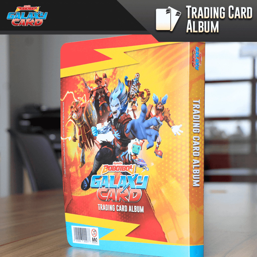 Trading Card Album v2.0 BoBoiBoy Galaxy Card Monsta Store