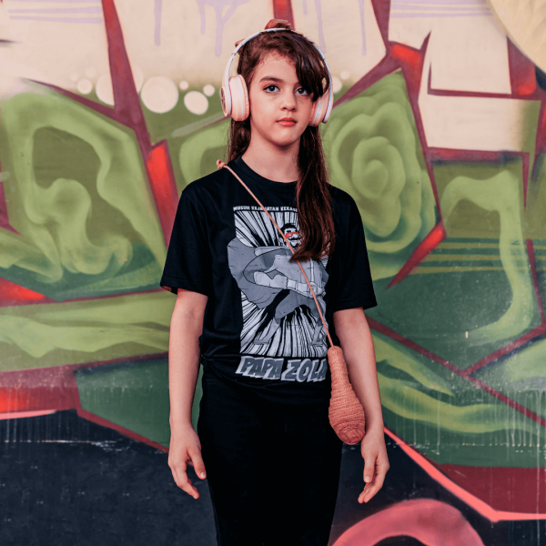 Papa Zola Graphic Tee Shirt Kebenaran (Adult Size) 100% Cotton