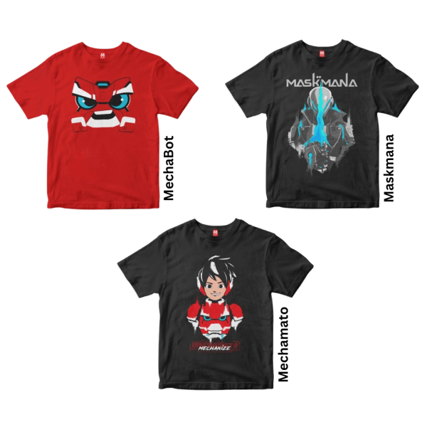 Mechamato Adult Graphic T-Shirt