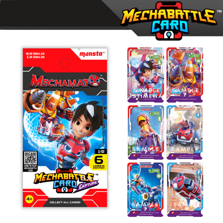 Mechabattle Card : PEK CAPTURE (36 Cards) | Monsta Store