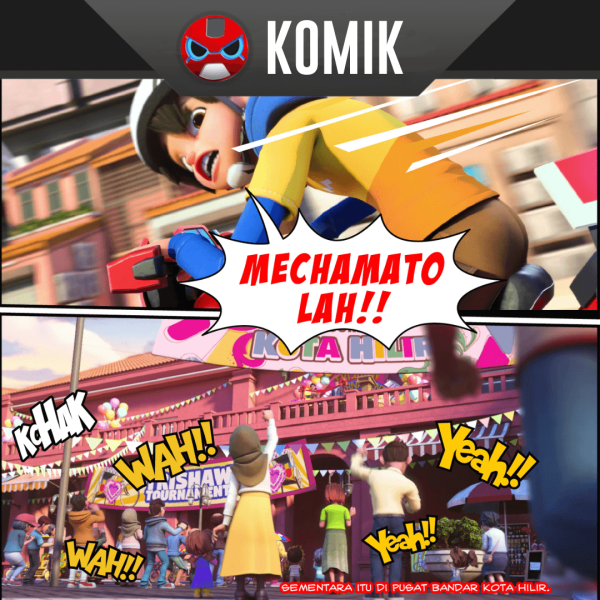 Komik Mechamato - Wira Baharu