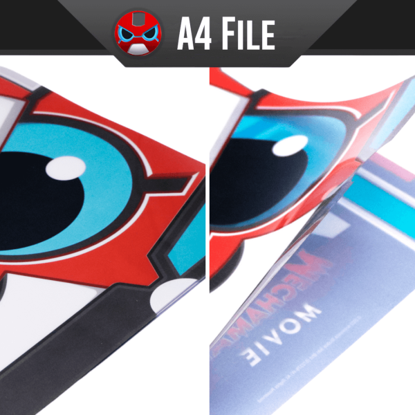Mechamato MechaBot A4 File Folder