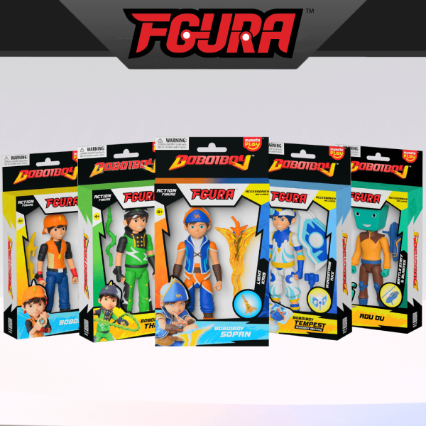 [PREORDER] FGURA BoBoiBoy SOPAN Beliung Standard Thorn and Adu Du
