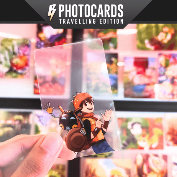 5 Photocard Set BoBoiBoy : Travelling Edition