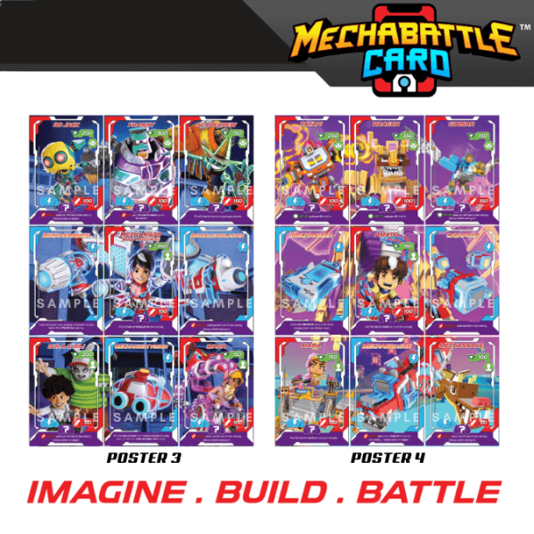 Mechabattle Card : PEK BLAST (36 Cards)