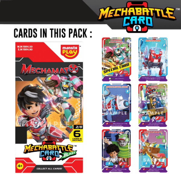 Mechabattle Card : PEK BLAST (36 Cards)