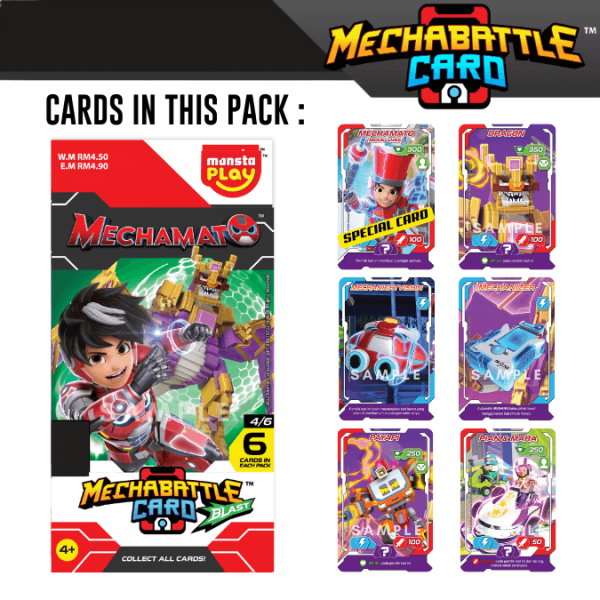 Mechabattle Card : PEK BLAST (36 Cards)