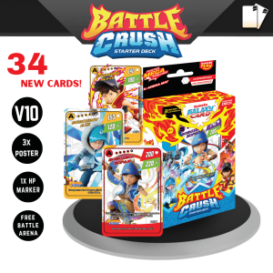 2 (2) MONSTA Galaxy Card : Starter Deck Battle Crush