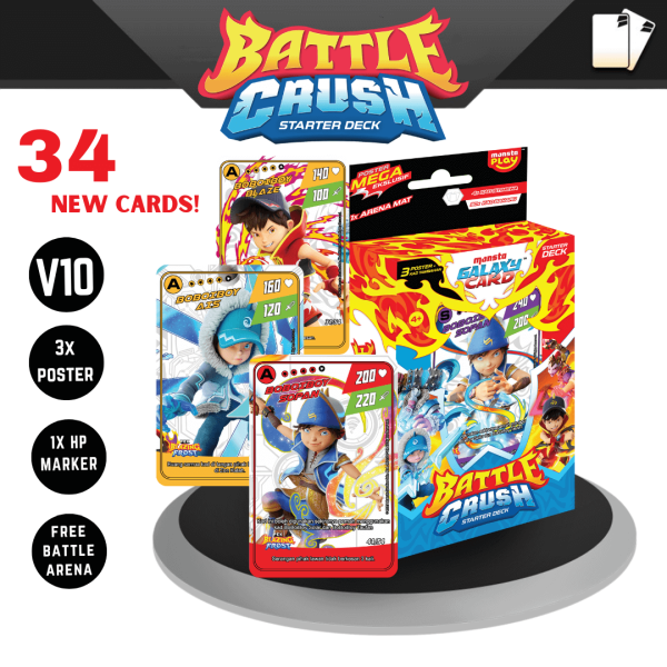 MONSTA Galaxy Card : Starter Deck Battle Crush
