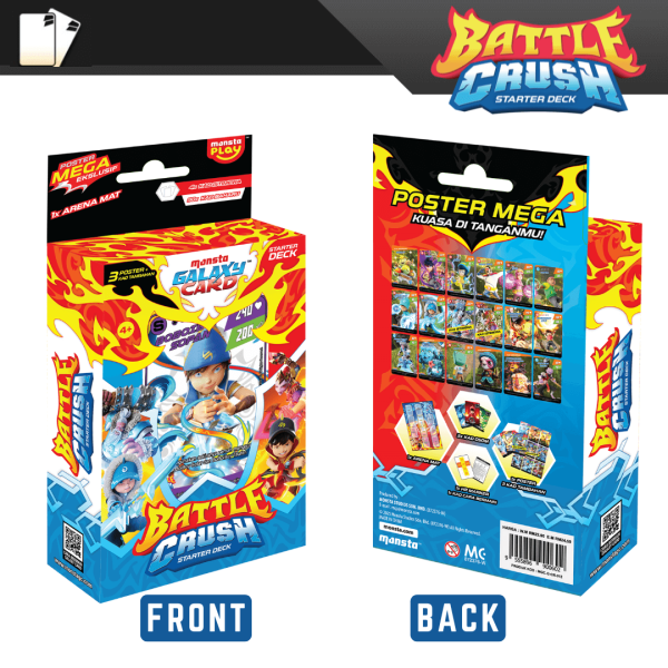 MONSTA Galaxy Card : Starter Deck Battle Crush