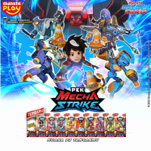 Pek Mecha Strike - MONSTA Galaxy Card Set (54 KAD)