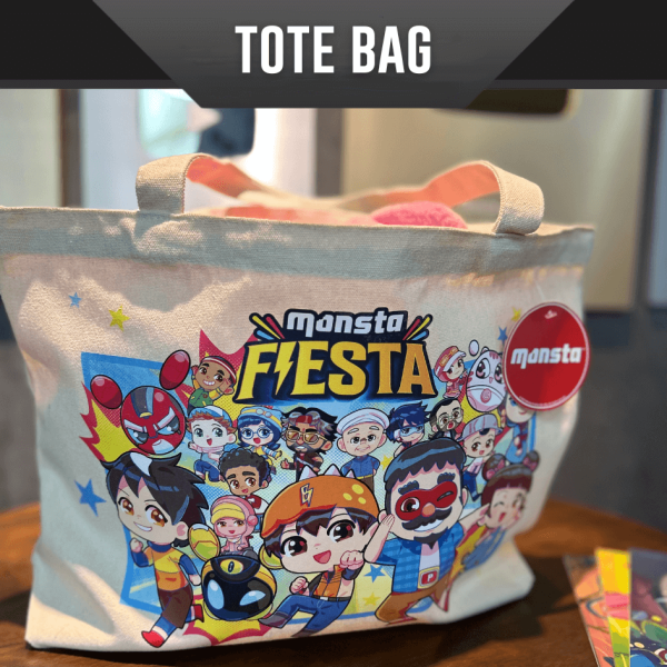 3 Monsta Fiesta Official Tote Bag