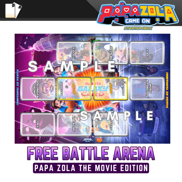 3 MONSTA Galaxy Card : Starter Deck GAME ON!