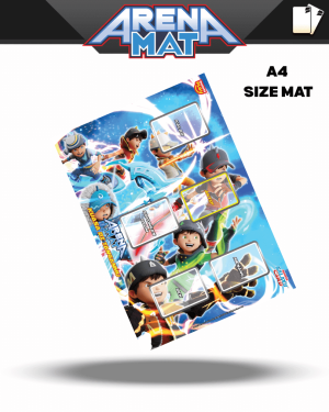 1 Monsta Galaxy Card Arena Mat BoBoiBoy Kuasa 7