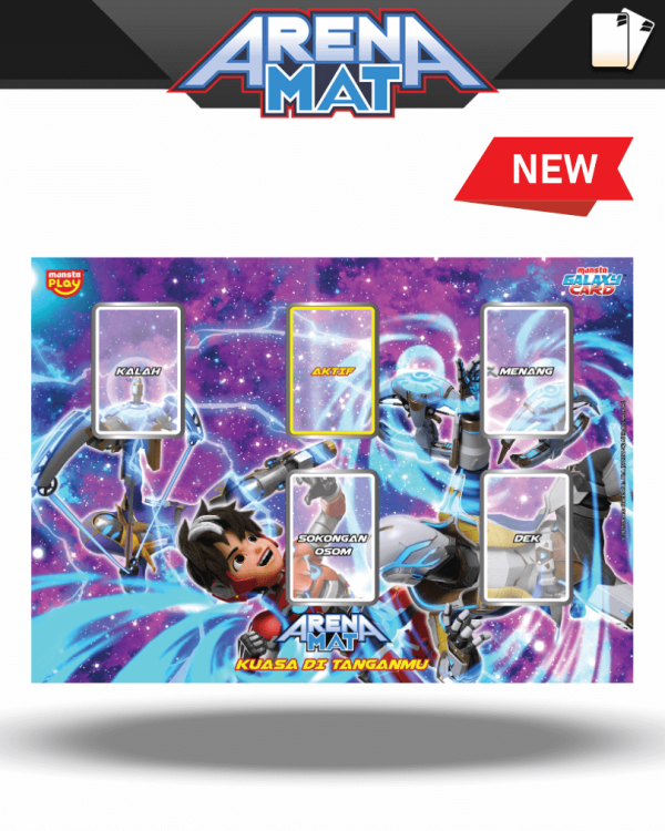 Monsta Galaxy Card Arena Mat Mechamato Maskmana