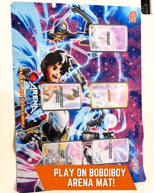 Monsta Galaxy Card Arena Mat Mechamato Maskmana