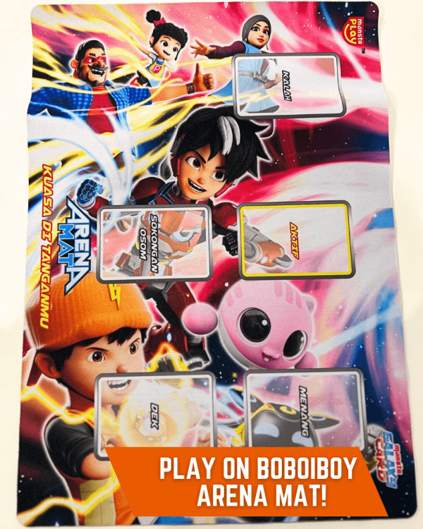 Monsta Galaxy Card Arena Mat Power Sphera Universe