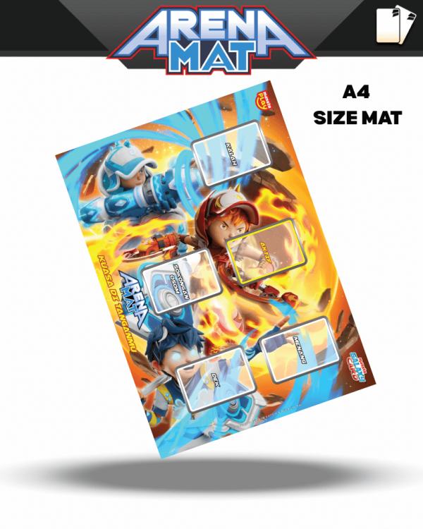 Monsta Galaxy Card Arena Mat Kuasa Tahap Ketiga