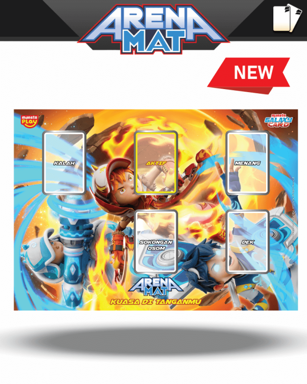 Monsta Galaxy Card Arena Mat Kuasa Tahap Ketiga