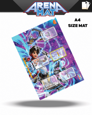 9 Monsta Galaxy Card Arena Mat Mechamato Maskmana
