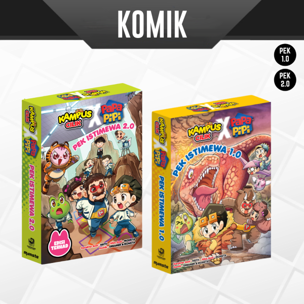[PEK ISTIMEWA] KOMIK KAMPUS CILIK PAPA PIPI