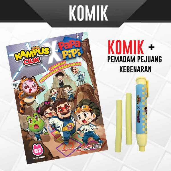 [PEK ISTIMEWA] KOMIK KAMPUS CILIK PAPA PIPI